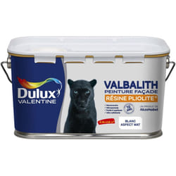 Dulux Valentine - Peinture Façade Valbalith Mat Blanc 2,5 l
