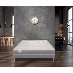 Matelas L ADORABLE 140x200, ressort ensachés, ferme, H23