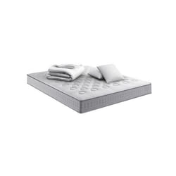 Matelas INITIAL 180x200, ressorts ensachés, ferme, H23 + 2 OREILLERS + COUETTE
