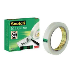 Scotch Magic Tape 810 Adapté à une utilisation à l'intérieur 66 m Fibre, Papier Blanc