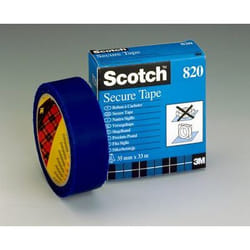 3M Scotch Secure Tape - 820 33 m Bleu