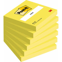Post-It 7100180386 Rectangle Jaune 100 feuilles