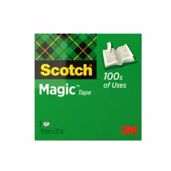 Scotch 7100027116 Adhésif de bureau 33 m Transparent 4 pièce(s)
