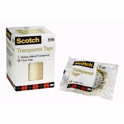 Scotch 7100194352, 66 m, Transparent, Brillant, 15 mm, 7,62 cm, Boîte