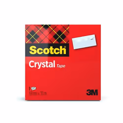 Scotch 7100027387, 33 m, Transparent, Polypropylène, Carton, Verre, Métal, Papier, Brillant, 2,54 cm, Boîte