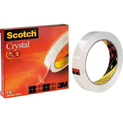 Ruban adhésif Scotch® Crystal Clear 600 Scotch C6001966 transparent (L x l) 66 m x 19 mm acrylate 1 pc(s)