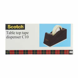 Scotch 7000080564 dérouleur adhésif Métal, Plastique Noir