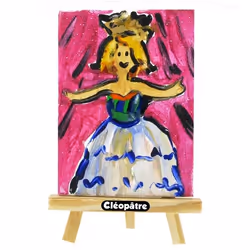 Cleopatre PP250-13C, Rouge, Argent, Peinture brillante pour poster, 250 ml, 1 pièce(s)