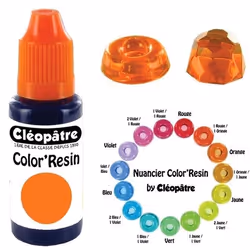Cleopatre COL15-15, Orange, 1 pièce(s)