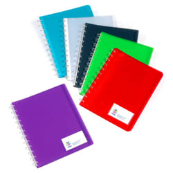 Viquel 046583 Polypropylène (PP) Couleurs assorties, Bleu, Vert, Gris, Rouge, Transparent, Violet A4