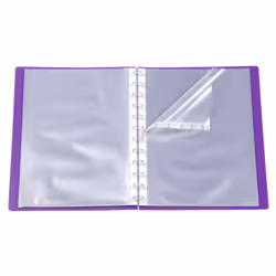Viquel 046583 Polypropylène (PP) Couleurs assorties, Bleu, Vert, Gris, Rouge, Transparent, Violet A4 - Vue supplémentaire 3