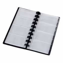 Viquel 047252, Polypropylène (PP), Noir, 160 cartes, 130 mm, 265 mm