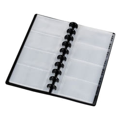 Viquel 047252 rangement de cartes de visites Polypropylène (PP) Noir