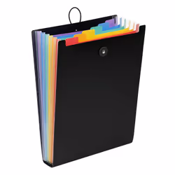 Viquel 112067, Dossier manila, Polypropylène (PP), Noir, Bleu, Vert, Orange, Violet, Rouge, Jaune, Portrait, A4, France