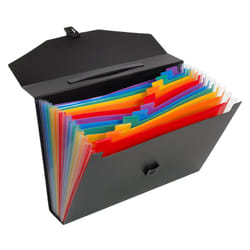 Viquel 117287 Dossier manila Polypropylène (PP) Noir, Bleu, Vert, Orange, Violet, Rouge, Jaune