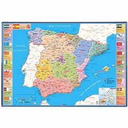 Viquel 137609-05 Sous main avec carte de l`Espagne en espagnol - 944453