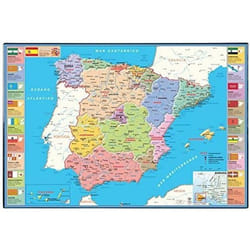 Viquel 137609-05 Sous main avec carte de l`Espagne en espagnol - 944453