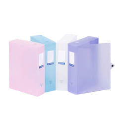 Viquel 143135 dossier suspendu A4 Polypropylène (PP) Bleu, Rose, Violet, Transparent 4 pièce(s)