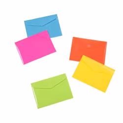 Viquel 164731-08, Envelope folder, A5, Polypropylène (PP), Couleurs assorties, Paysage, Velcro
