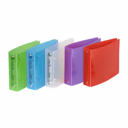 Viquel 906083, Polypropylène (PP), Bleu, Vert, Rouge, Transparent, Violet, 100 feuilles, 5 pièce(s)