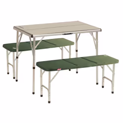 Coleman 205584, 4 siège(s), Sièges intégrés, Aluminium, Blanc, 8,4 kg