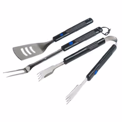 Campingaz 205821, Ensemble d'ustensiles pour barbecue, Noir, Acier inoxydable, Acier inoxydable, Campingaz, 570 mm, 230 mm