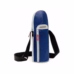 Porte-bouteille thermique en nylon, adapté aux bouteilles de 1,5 l, il est équipé d'une bandoulière réglable confortable et d ...