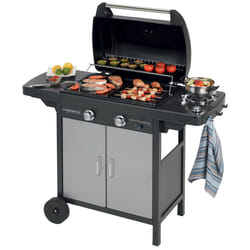 Campingaz 2 Series Classic EXS Vario Barbecue Ensemble de cuisson Gaz Noir, Gris 9600 W