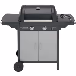 Campingaz 2 Series Classic EXS Vario Barbecue Ensemble de cuisson Gaz Noir, Gris 9600 W