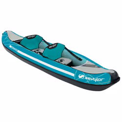 Sevylor Madison, Kayak Creekboat, 2 personne(s), 200 kg, Noir, Turquoise, 2 siège(s), 93 mm