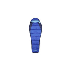 Coleman Fision Adulte Sac de couchage demi-rectangulaire Polyester Bleu