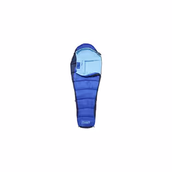 Coleman Fision Adulte Sac de couchage demi-rectangulaire Polyester Bleu