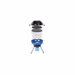 Campingaz Party Grill 400 CV, Noir, Bleu, Rond, 1 zone(s), Couvercle amovible, 3 pieds, 2000 W