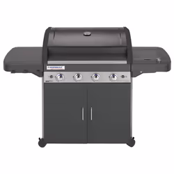 Campingaz 4 Series Classic LS Plus Dark, 15100 W, Barbecue, Gaz, 2 zone(s), 12800 W, 931 g/h