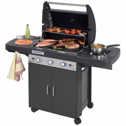 Campingaz 3 Series Classic LS Plus D DualGas Barbecue Gaz Noir, Blanc 11900 W - Vue supplémentaire 10