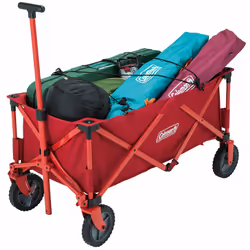 Coleman 2000035214 Chariot de camping Rouge