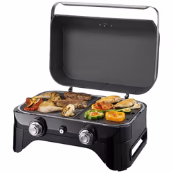 Campingaz Attitude 2100 LX Barbecue Dessus de table Gaz Noir, Acier inoxydable 5000 W - Vue supplémentaire 6