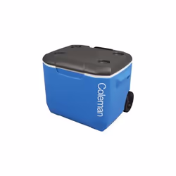 Coleman 60QT Performance Wheeled Cooler, Noir, Bleu, 56 L, 49 cm, 34 cm, 35 cm, 570 mm