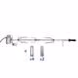 Rôtisserie - CAMPINGAZ - Broche universelle + moteur 230V - Acier émaillé - Pour volaille jusquà 3kg