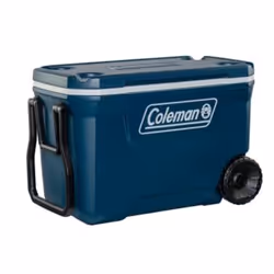 Coleman 62QT Xtreme, Bleu, Polyéthylène haute densité (HDPE), Polyuréthane (PU), 2 roue(s), Plastique, Noir