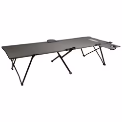 Coleman 2176135, Lit individuel, 136 kg, Noir, Polyester, Acier