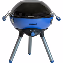 Multifonction : le gril compact de camping offre a los campeurs le choix entre una flamme de cuisson normale, grillades a le ...