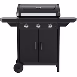 Modes de cuisson : Grille (100%) / Plancha (50%) / FourGrille et plancha en acier émailléPlancha additionnelle incluse pour u ...