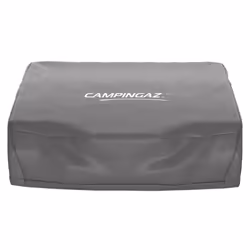 Housse pour Plancha 2 brûleurs Campingaz Polyester 300D Cordon de serrage gris Dimension : 66 x 51 x 25 cm
