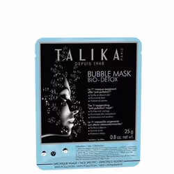 Talika Bubble Mask Bio-Detox, Masque hydratant, Femmes, Tous types de peau, Hydratant, Oxygenating, Purifiant, Apaisant, 25 g ...