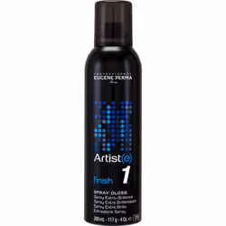 EUGENE PERMA Le Spray Gloss Artist(e) Finish 200 ml, Laque, Femmes, Cheveux fins, Cheveux normaux, 200 ml, Brillant, Brillant ...