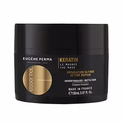 EUGENE PERMA LE MASQUE KERATIN, 150 ml, Femmes, Tous types de cheveux, Toutes les couleurs, Réparation, Lissage, Vase