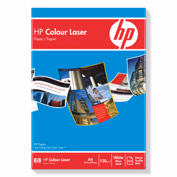 HP Papier laser couleur 120 g/m²-500 feuilles/A4/210 x 297 mm, Impression laser, A4 (210x297 mm), Mat, 500 feuilles, 120 g/m² ...