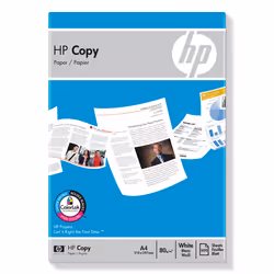 HP Papier de copie 80 g/m2 - 500 feuilles/A4/210 x 297 mm, A4 (210x297 mm), Mat, 500 feuilles, 80 g/m², Entreprise, 20 - 80%