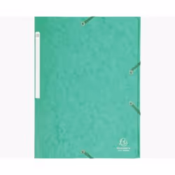 Exacompta 17103H, Porte-documents, A4, Carton, Vert, 425 g/m², 240 mm